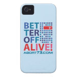 Better Off Alive! / Abort73.com Case-Mate iPhone 4 Case