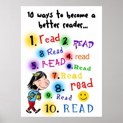 Better Reader Posters by KatrinaArt