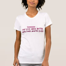 Better Shut Up! - Ladies Petite T-Shirt