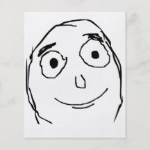 Better Than Expected Rage Face Meme Personalized Flyer