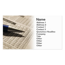 Betting Business Card Templates
