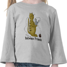 Between Friends Cat T-shirt