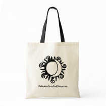 Between Sun and Moon - Budget Tote - Black Bags