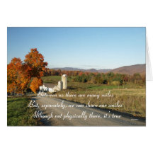 Between us there are many greeting cards