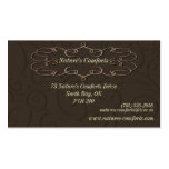 Beveled Background Business Card
