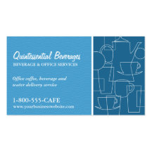 Beverage Services Business Card