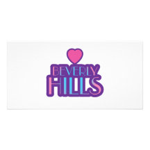 Beverly Hills Love Custom Photo Card