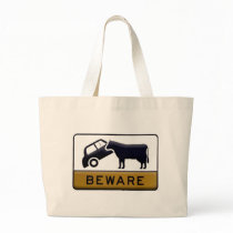 Beware - Cow Car Bag