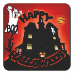 Beware! Haunted House - Enter at Your Own Risk! Sticker