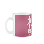 BEWARE - I USE FEMININE PROTECTION! Girls LUV Guns Coffee Mug