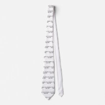 Beware of anyone who has just one book. neck ties