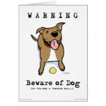 Beware of Dog (if you're a tennis ball) Cards