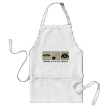 Beware of Falling Objects Apron