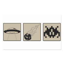 Beware of Falling Objects Stickers