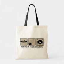 Beware of Falling Objects Tote Bag