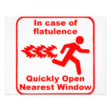 Beware of Flatulence! Custom Invites