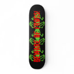 BEWARE OF FROGS! CUSTOM SKATE BOARD