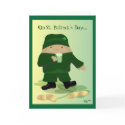 Beware of Little Eggies St Patrick's Day Card