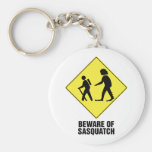 Beware of Sasquatch Key Chain