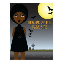 Beware of the Dark Side Postcard