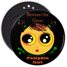Beware the GREAT PUMPKIN Girl (PIN)