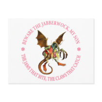Beware the Jabberwock, My Son. The Jaws That Bite