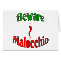 Beware The Malocchio (Evil Eye) Cards