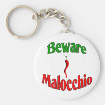 Beware The Malocchio (Evil Eye) Keychains