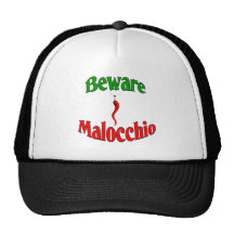 Beware The Malocchio (Evil Eye) Mesh Hats