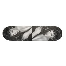 Bewitched Black Cat Skateboard