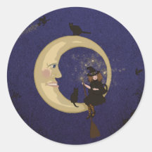 Bewitching! Round Stickers