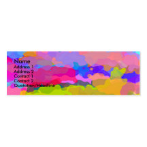 Beyond The Rainbow Profile Card Business Card