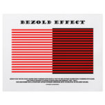 Bezold Effect (Optical Illusion) Full Color Flyer