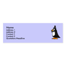BF- Funny Penguin Business Cards
