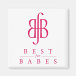 BfB_one colour logo Fridge Magnet