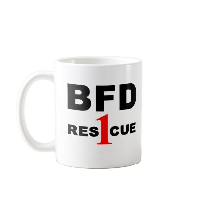 BFD Rescue 1 Mug by BuffaloK