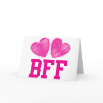 BFF Best friends forever !!! awesome! Greeting Cards