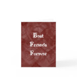 BFF - Grunge Style Valentine Card