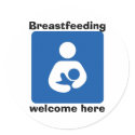bficon-med, Breastfeeding, welcome here stickers
