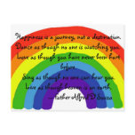 BG- Happiness is a journey Postcard