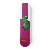 BG_Purple, BG_Purple, AlligatorAlone, MaybeProb... Custom Skateboard