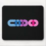 Bi Morse Code Bar Mousepad