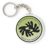 BI NKA BI PEACE AND HARMONY Keychain