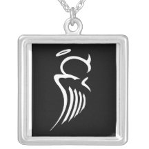 Bi-Polar Angel Necklace
