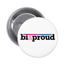 Bi&proud White Button