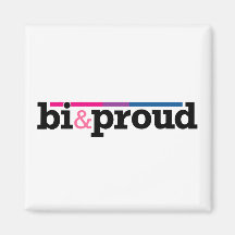 Bi&proud White Magnet
