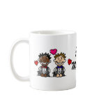 Bi-Racial Gay Couple Coffee Mug