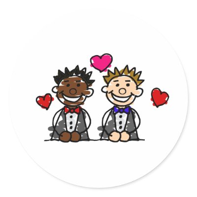 Bi-Racial Gay Couple by samesexmarriage