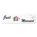 Bi-Racial Grooms Bumper Stickers