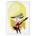 Biana the Blonde Bassist Card